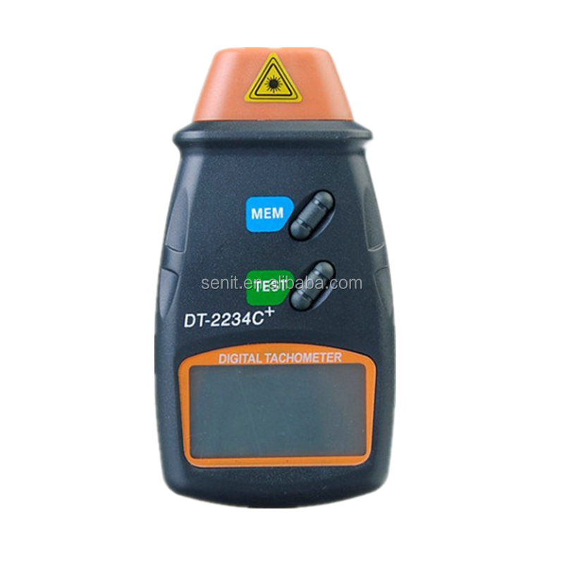 DT-2234C + Бесконтактный ЖК цифровой лазерный тахометр 2,5-99999 об/мин фотоэлектрический измеритель скорости тестер