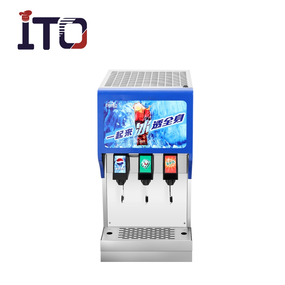 IKLJ-3-BB колы четыре фонтана диспенсер для прохладных напитков