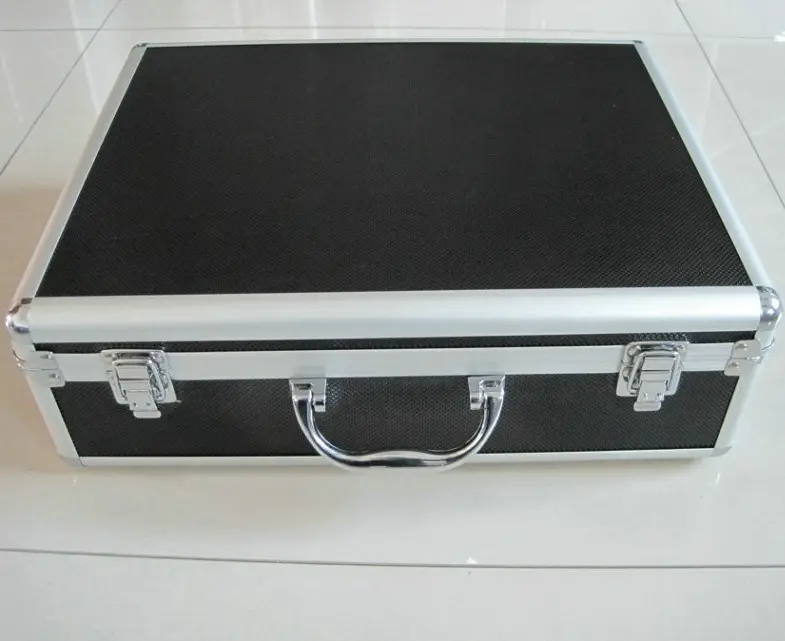 Custom Aluminum Metal Suitcase Brief Case with lock