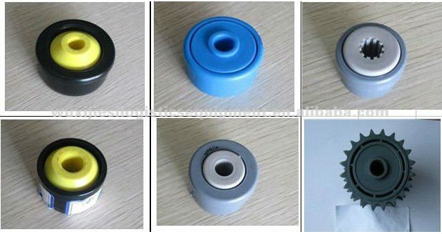 Роликовый подшипник JS HDPE, пластиковое колесо