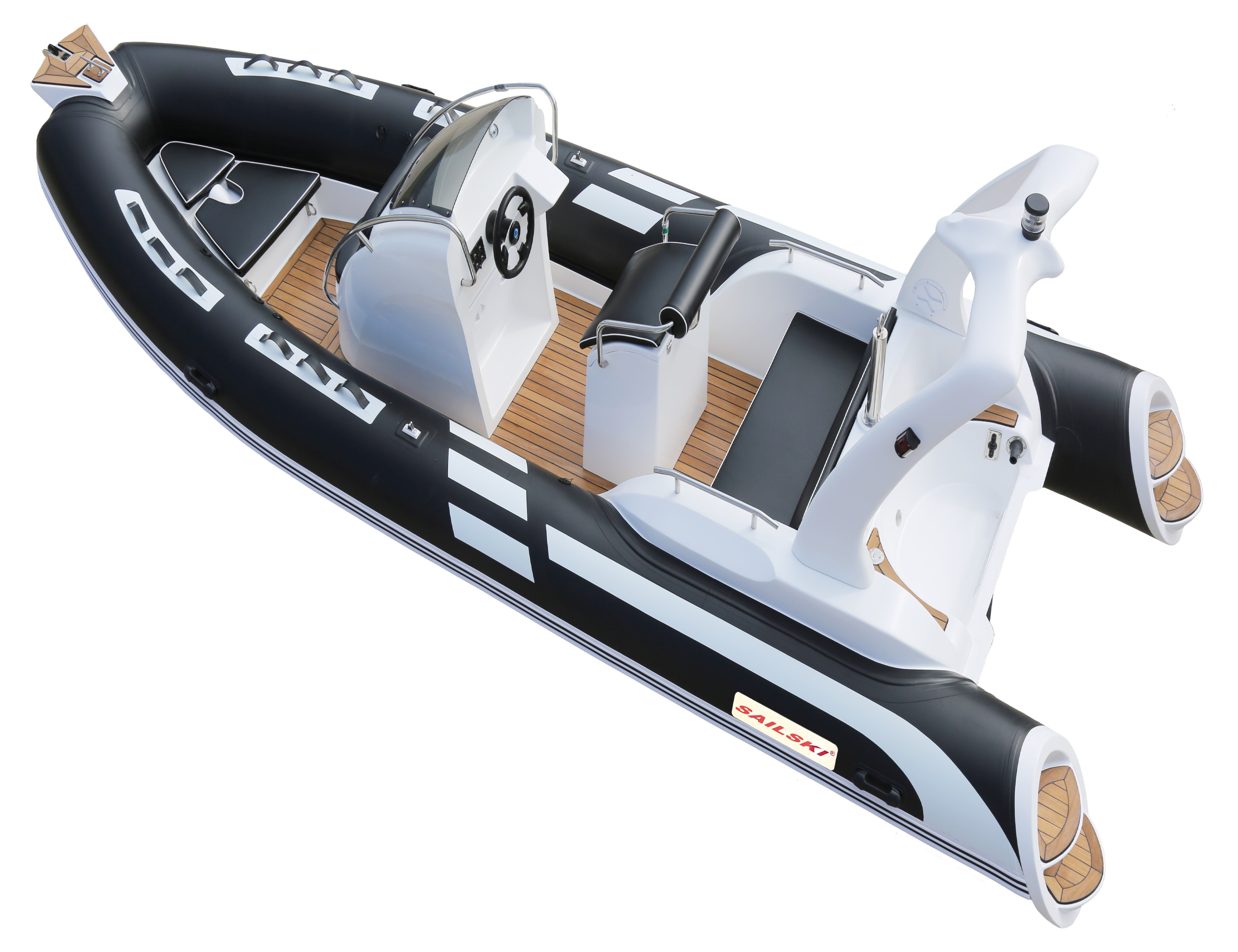 Парусная лодка rib boat hypalon 5,8 м/19 футов с новой консолью, стекловолоконным корпусом и палубой