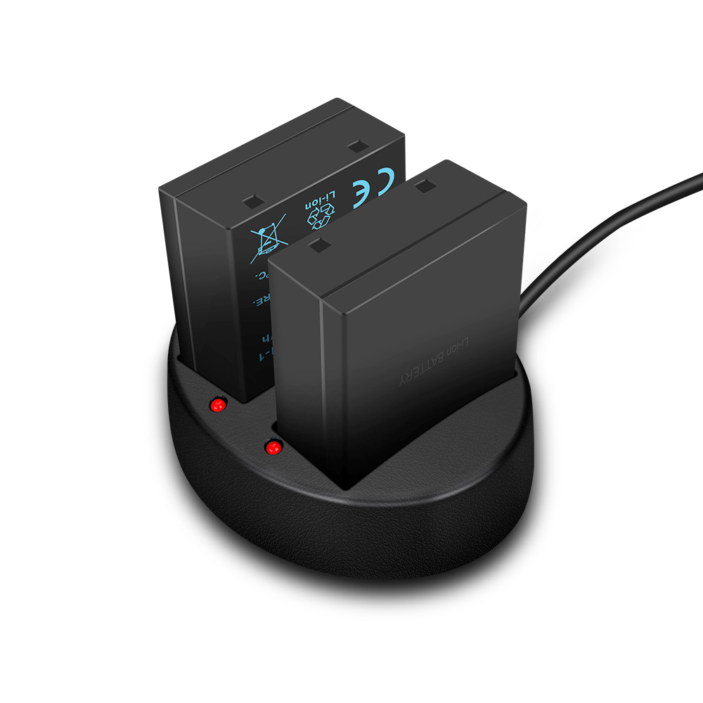 KingMa сменной батареи для камеры BLH-1 батареи и двойной микро USB зарядное устройство для цифровой камеры Olympus EM1 Mark II