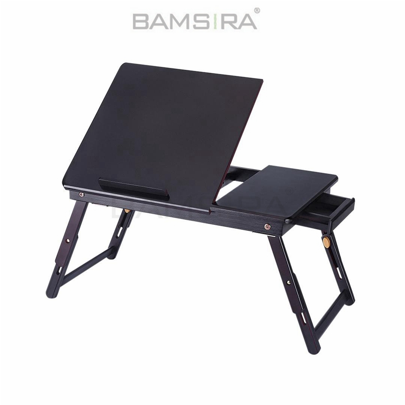 Складной Бамбуковый стол в черной живописи/Bamsira_BSCI