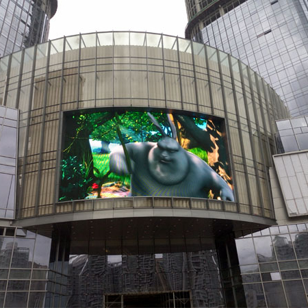 Напольный экран Pantallas de LED Gigantes para Exteriores Pantalla LED P10 para снаружи