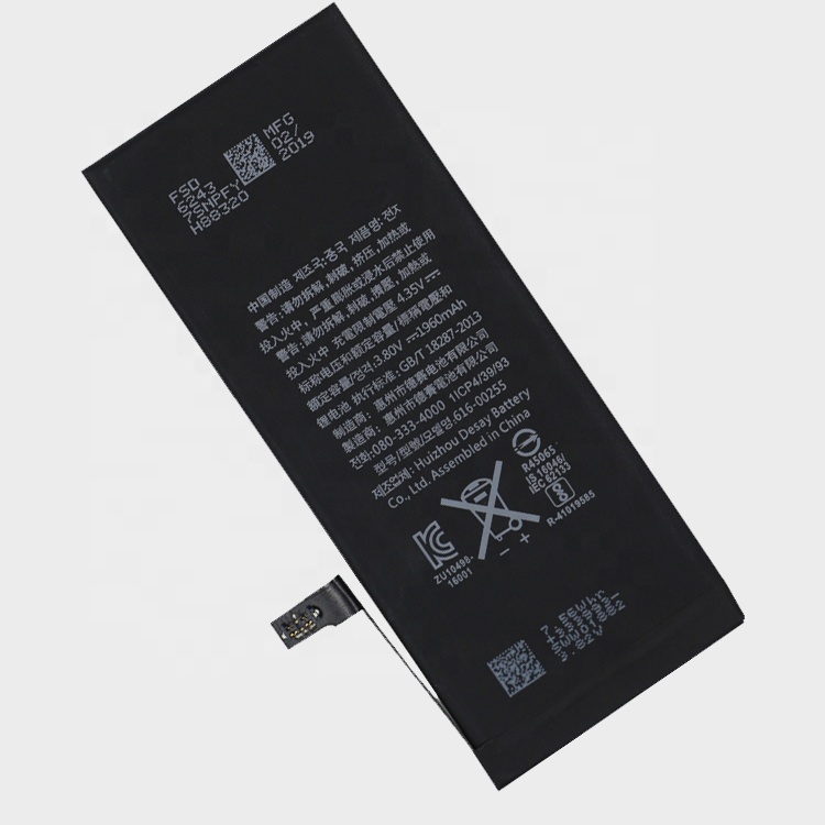 Замена подлинной батареи для телефона 7 1960mah 3,8 v аккумуляторная батарея для iphone 7