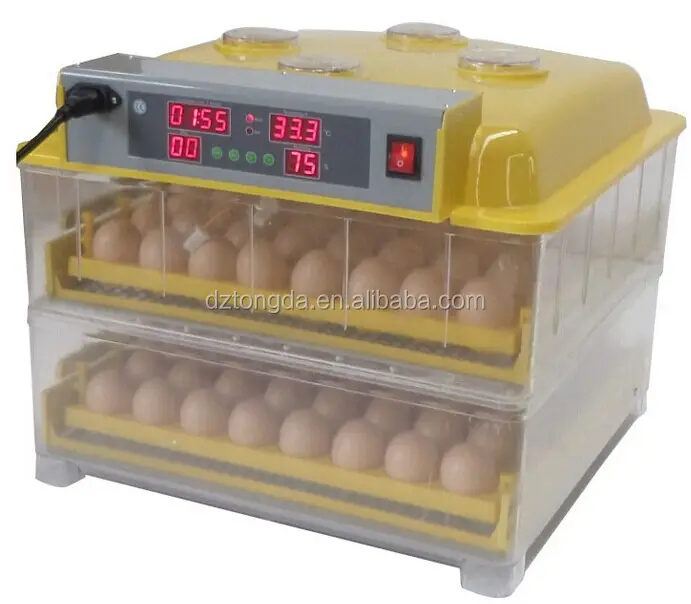 Full automatic 1056 chicken eggs turning motor egg incubator