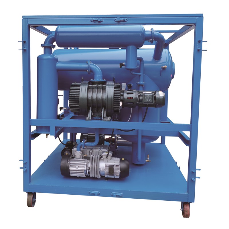 18000lph Double Stage Waste Transformer Oil Vacuum Purification Equipment