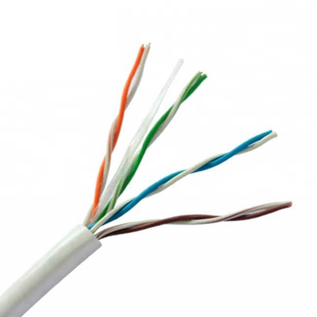 Сетевой кабель utp cat6 из чистой меди, 4 пары
