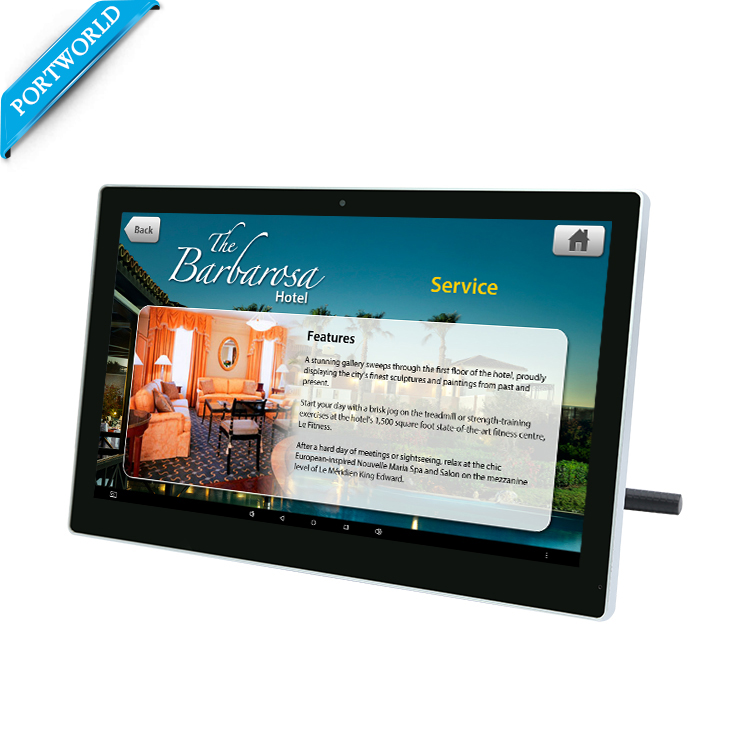 wall mounting android 5.1/6.0 wireless all in one for pos system support external scanner
