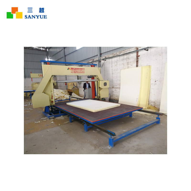 Horizontal Mattress Foam Sponge Cutting Machine