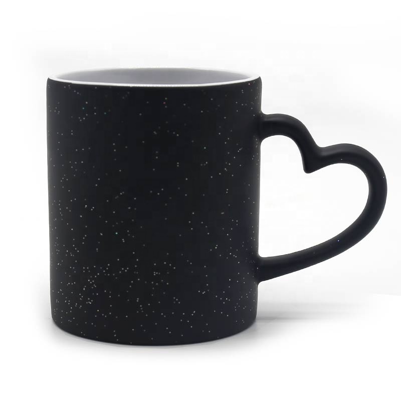 11oz OEM изготовленный на заказ логотип бланковые цветные фото изменение цвета звезда кружка