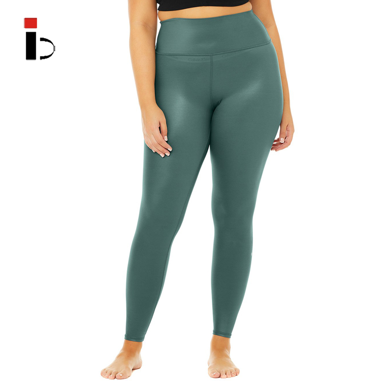 Plus size fat women fitness custom sport yoga leggings