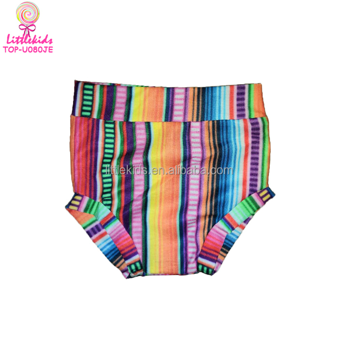 Новый стиль, мексиканская одежда с принтом Serape, шорты для девочек, хлопок, полиэстер, спандекс, шаровары для детей