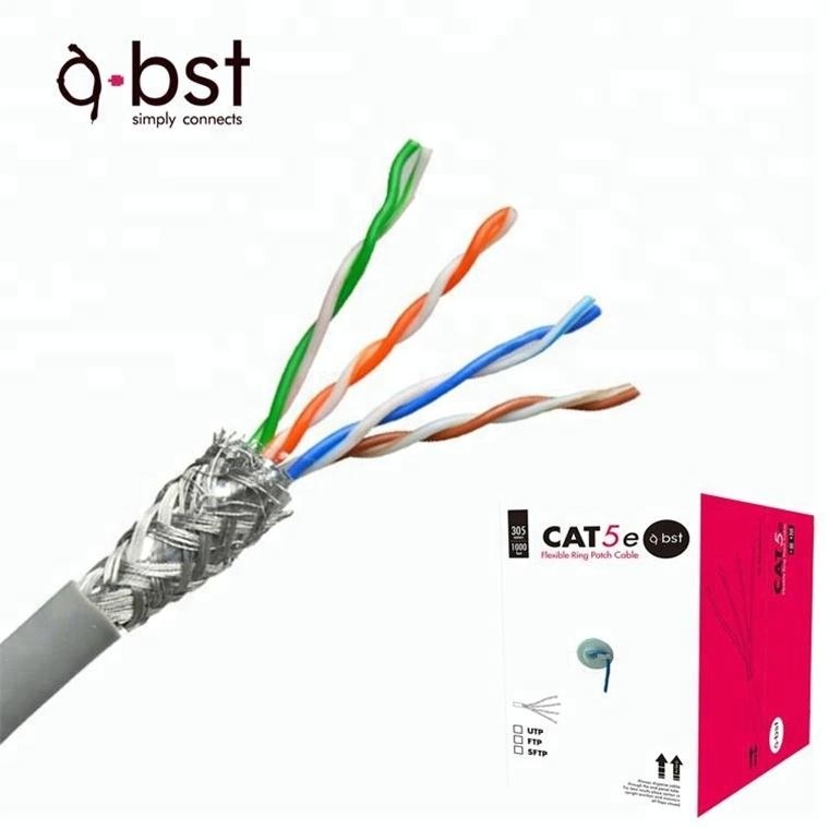 Cat6 двойной экранированный кабель 305 м 100 м кабель Sftp