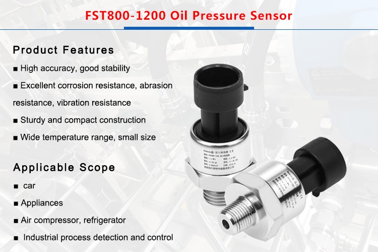 FST800-1200 5V DC рельсовый трактор масляный датчик давления для Bmw