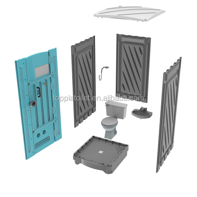 null Material portable construction site toilets