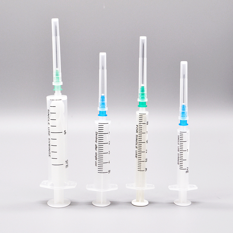Одобренный FDA медицинский одноразовый шприц с иглой