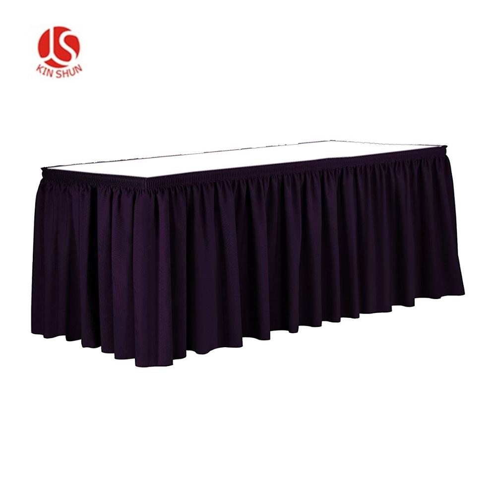 American style decorative table skirts wedding table skirting designs