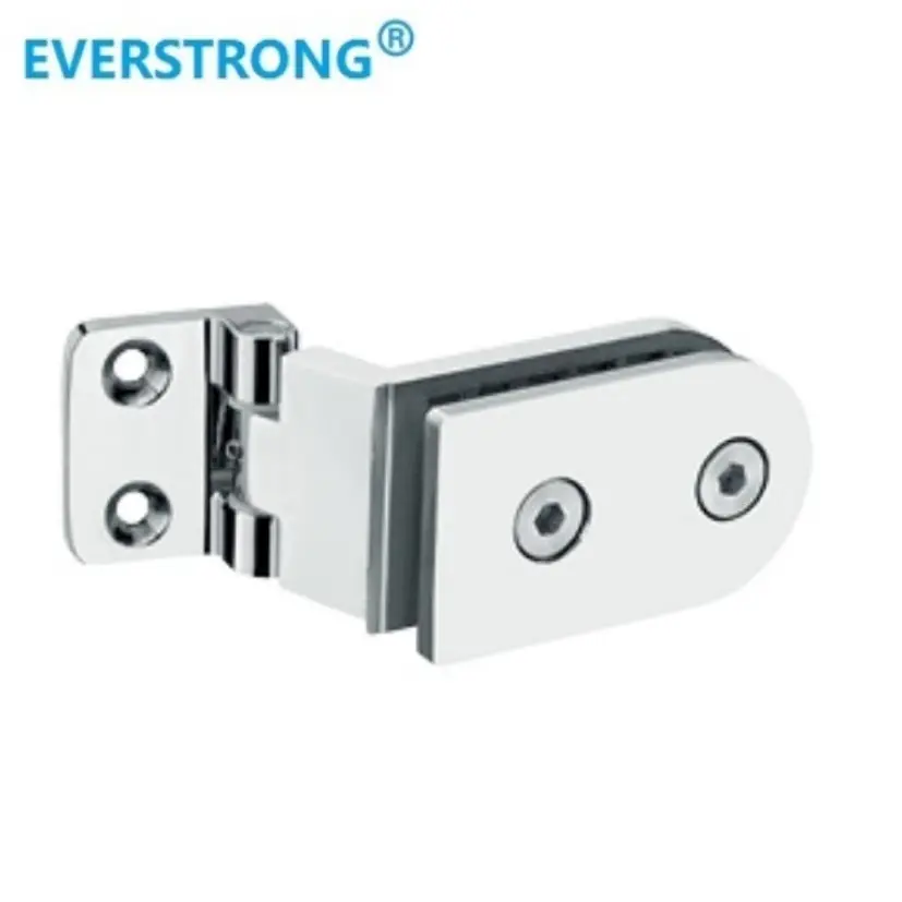 Everstrong bathroom door clamp ST-B006 stainless steel 304 wall to glass shower hinge