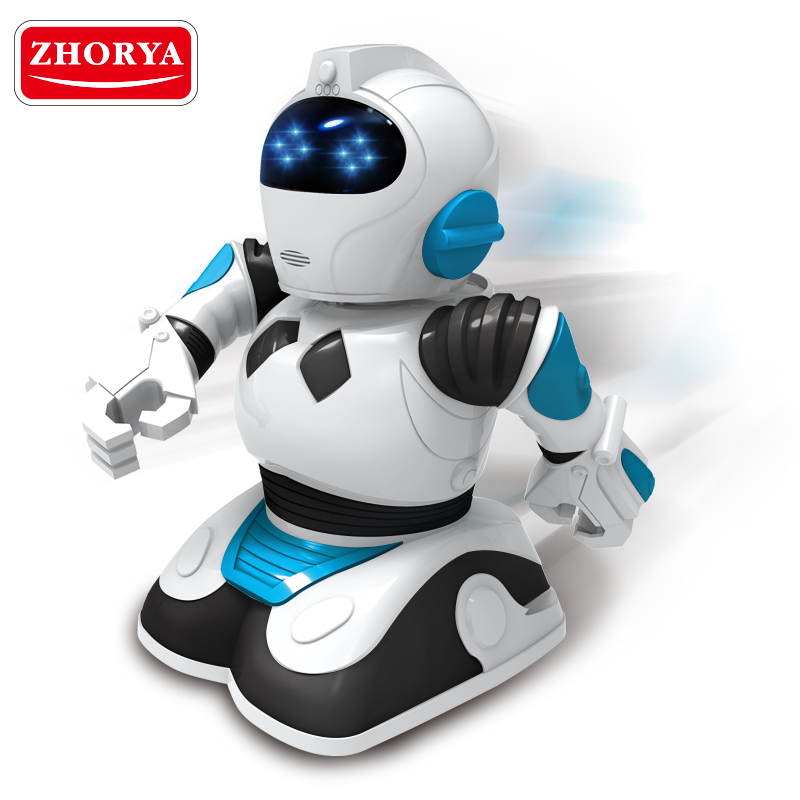 Zhorya Intelligence образование мультфильм робот детская игрушка с красочным светом