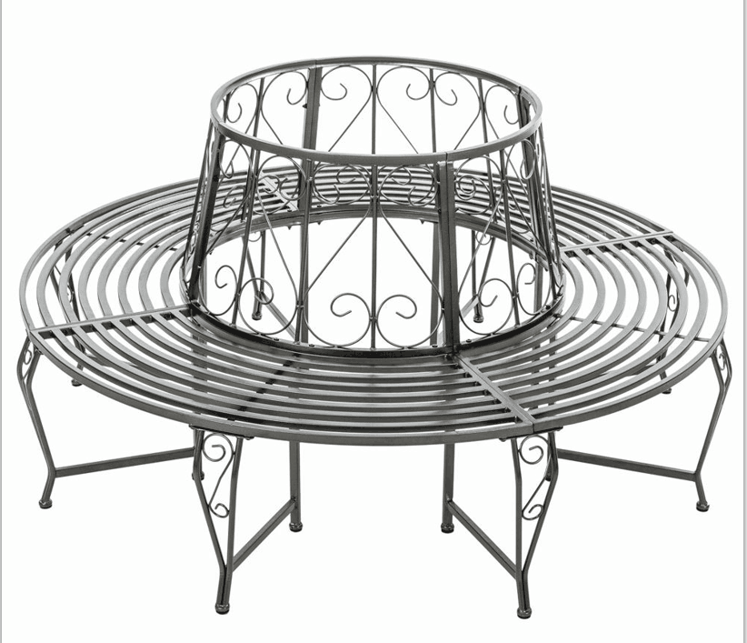 Стул Park arbor, круговой железный стул для отдыха на открытом воздухе