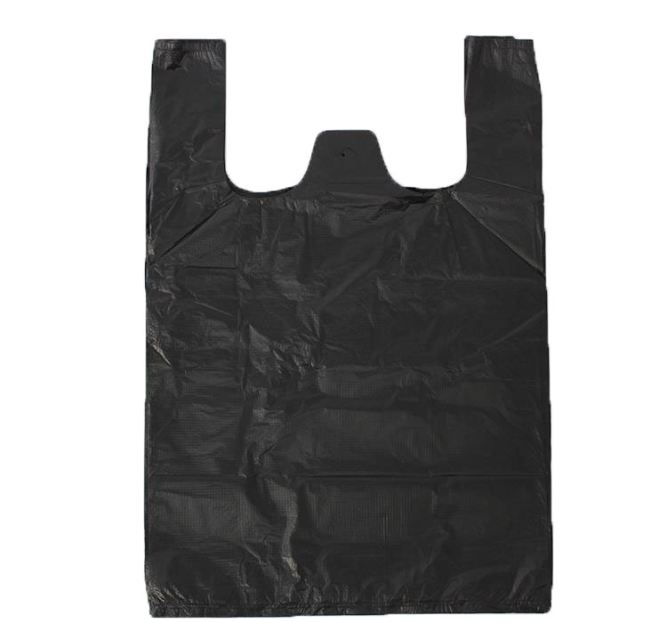 Подгонянный полиэтиленовый пакет футболки HDPE супермаркета