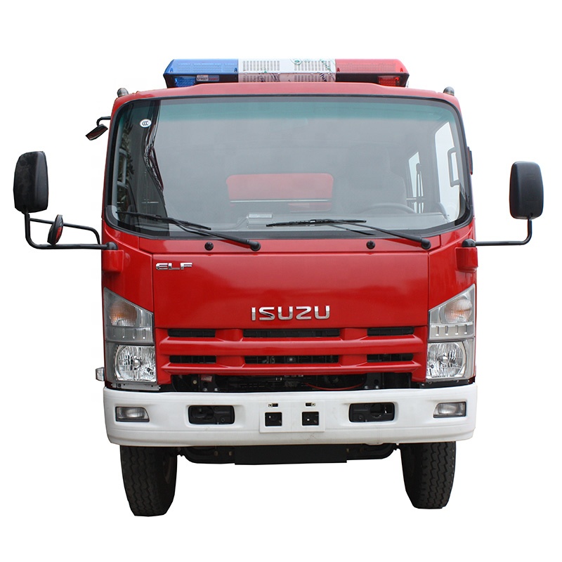Japan Brand Isuzu 700p Firefighter Truck 4000Liters Water Tanker Fire Truck 4x2 Fire Fighting Trucks