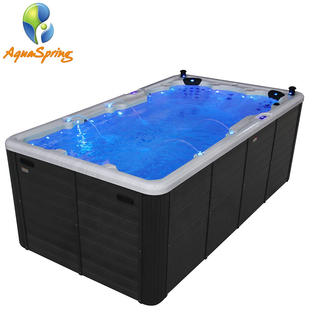 High quality Balboa system acrylic spa swimming endless pool