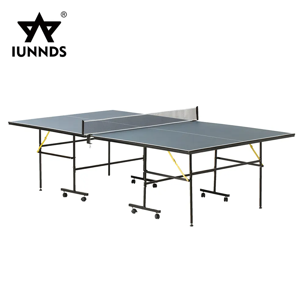 High quality official standard outdoor tt table tennis table set with wheels