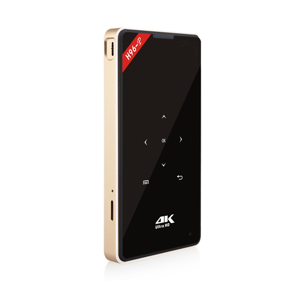 H96-P проектор с поддержкой Wi-Fi BT 2g16g 3D 4K цифровой светодиодный мини карманный проектор