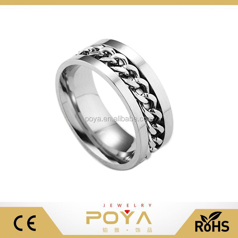 POYA Jewelry 8 мм вольфрамовые конические края Центральная цепочка кельтские кольца ювелирные изделия обручальные кольца обещания