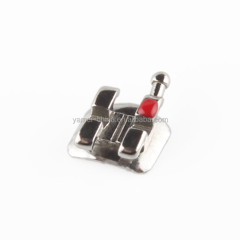 High Quality Manufacturer Dental Materials Orthodontic Metal Bondable Roth/MBT Brackets