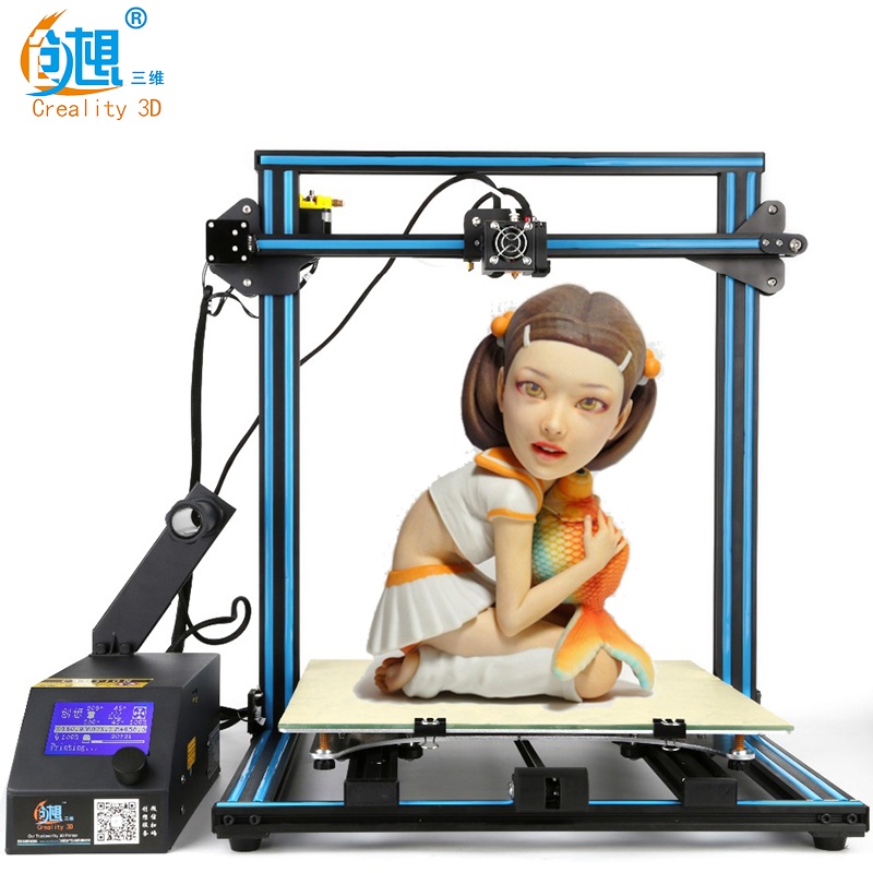 CR-10Large размер 500*500*500 мм 3D принтера DIY комплекты цифровой принтер 3d машина принимает более настроить размер