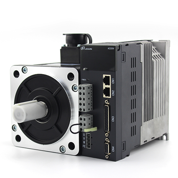 Высокое качество LCMT20L02NB-130M07725 2KW с драйвером 220V Серводвигатель комплект