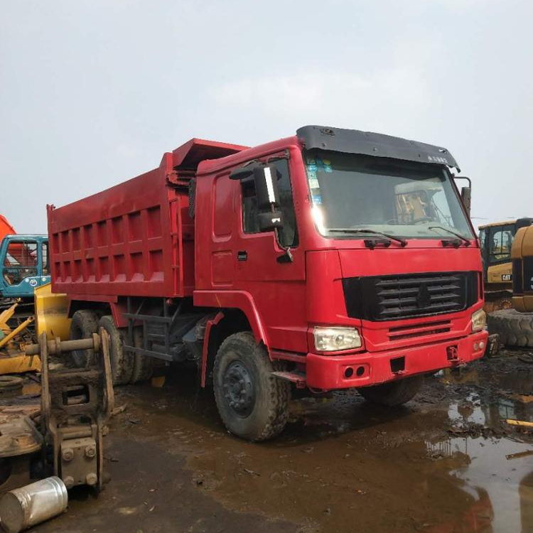 sinotruk howo 290 bump truck low price sale in shanghai China in good condition and maintain