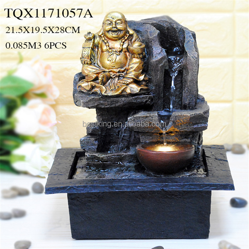 Лидер продаж, новые товары, талисман maitreya, большой живот, статуя фонтана budda для офисных украшений