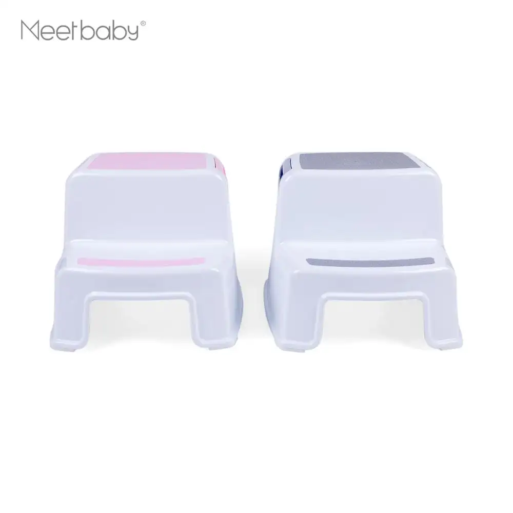 Step And Stool Dual Height 2 Step Stool For Kids Toddler's Stool For Potty Training Baby Exercise Step Stools For Using In The Bathroom