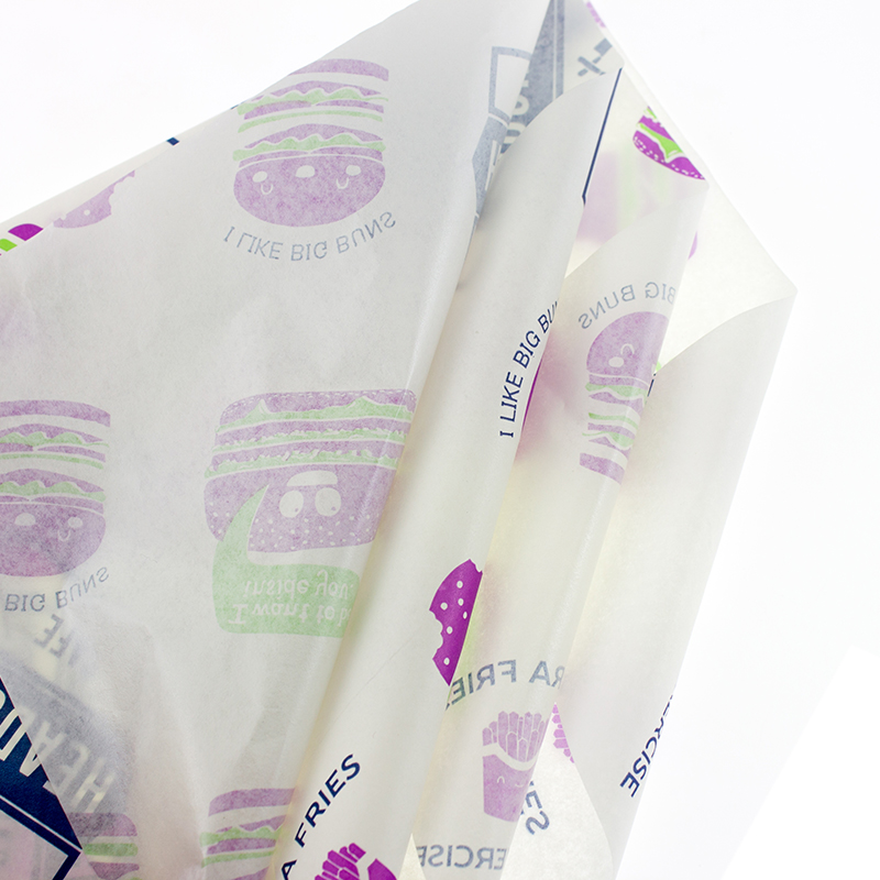 Индивидуальные фантазии печатных Burger оберточная бумага для выпечки