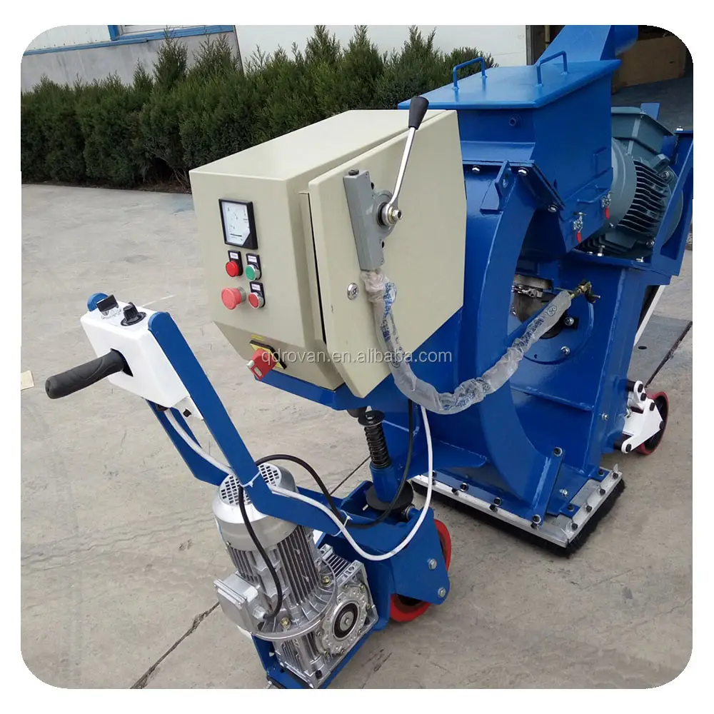 ROPW series hot sale ,portable, horizontal shot blasting machine for deck of ship