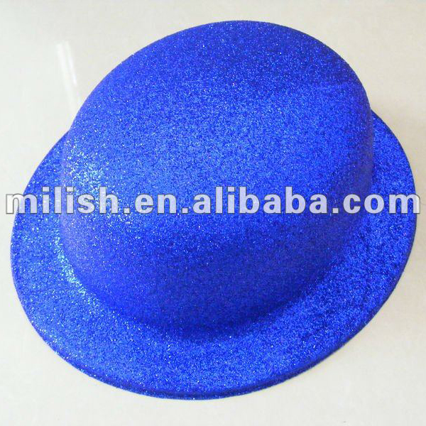 ПВХ топ синий блеск Bowler hat MH-0997