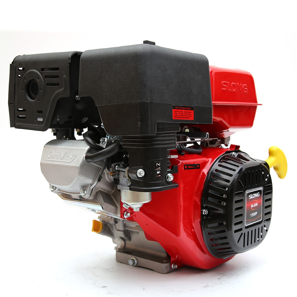 SLONG SL420 190F 15HP 420cc с воздушным охлаждением 4-тактный бензиновый двигатель
