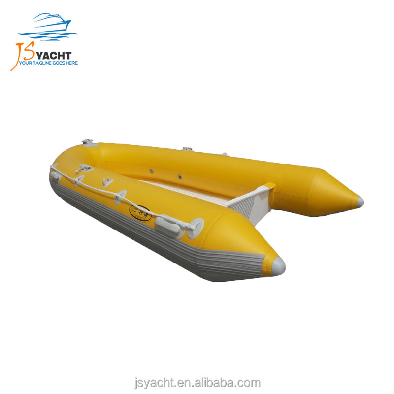 JS-RIB330 жесткая надувная лодка/надувная лодка 3,3 м, 6 человек, стекловолокно и ПВХ скоростная лодка