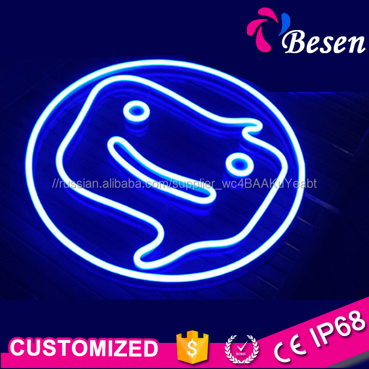 Besen 12 volt extérieure + intérieure design de mode lettre de néon led signe ouvert