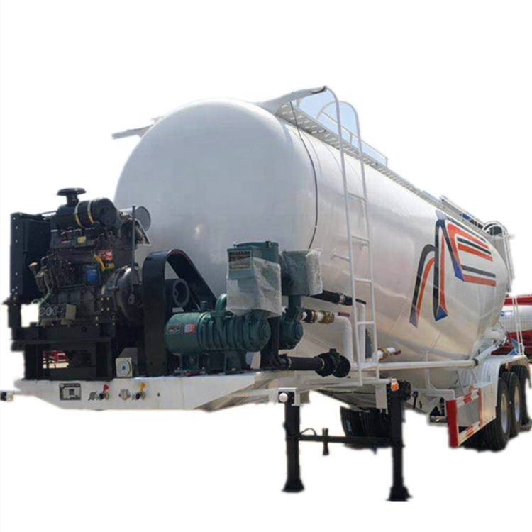 Полуприцеп цистерна Lianghong 3 Alxe 27 CBM Dry Bulk Cement Tanker для Эфиопии