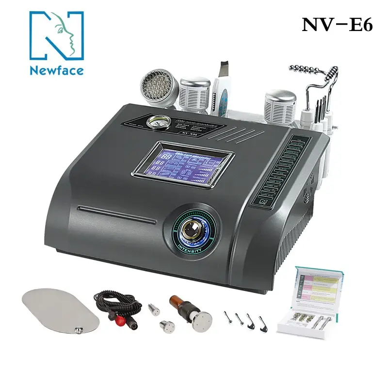 NV-E6 no needle mesotherapy skin scrubber diamond dermabrasion machine