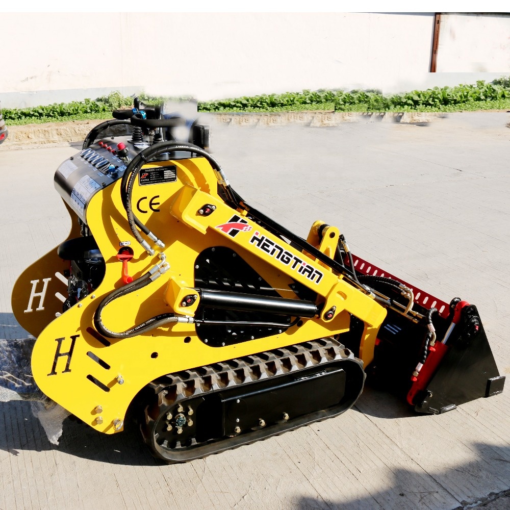 Машина для затирки бензинового двигателя 23 hp для теплицы, новая модель, фронтальный погрузчик с бортовым поворотом на продажу