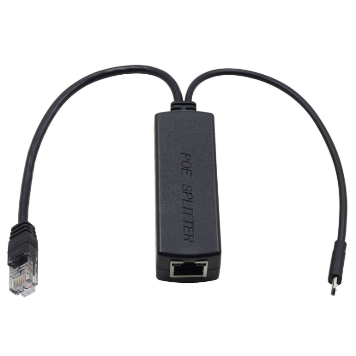 Разветвитель Power Over Ethernet 5V POE 5v 2.4a с адаптером Micro USB