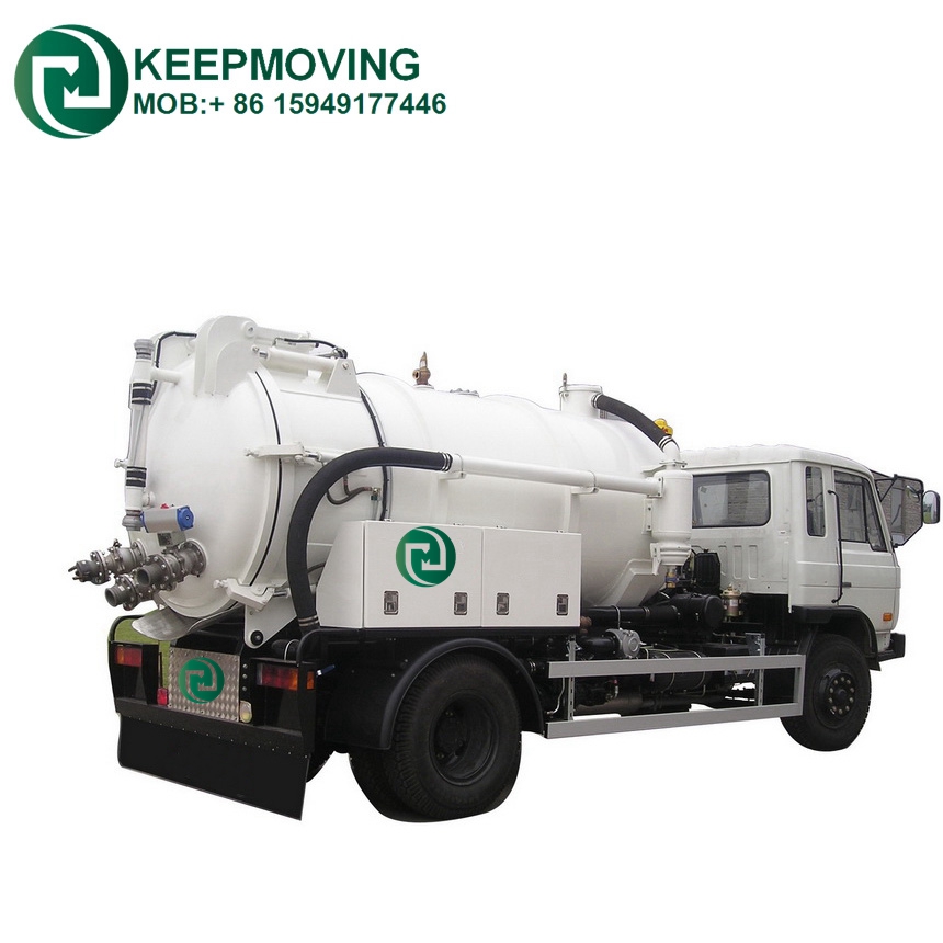 4x2 JAC 5CBM Mini Vacuum Tank Suction Truck