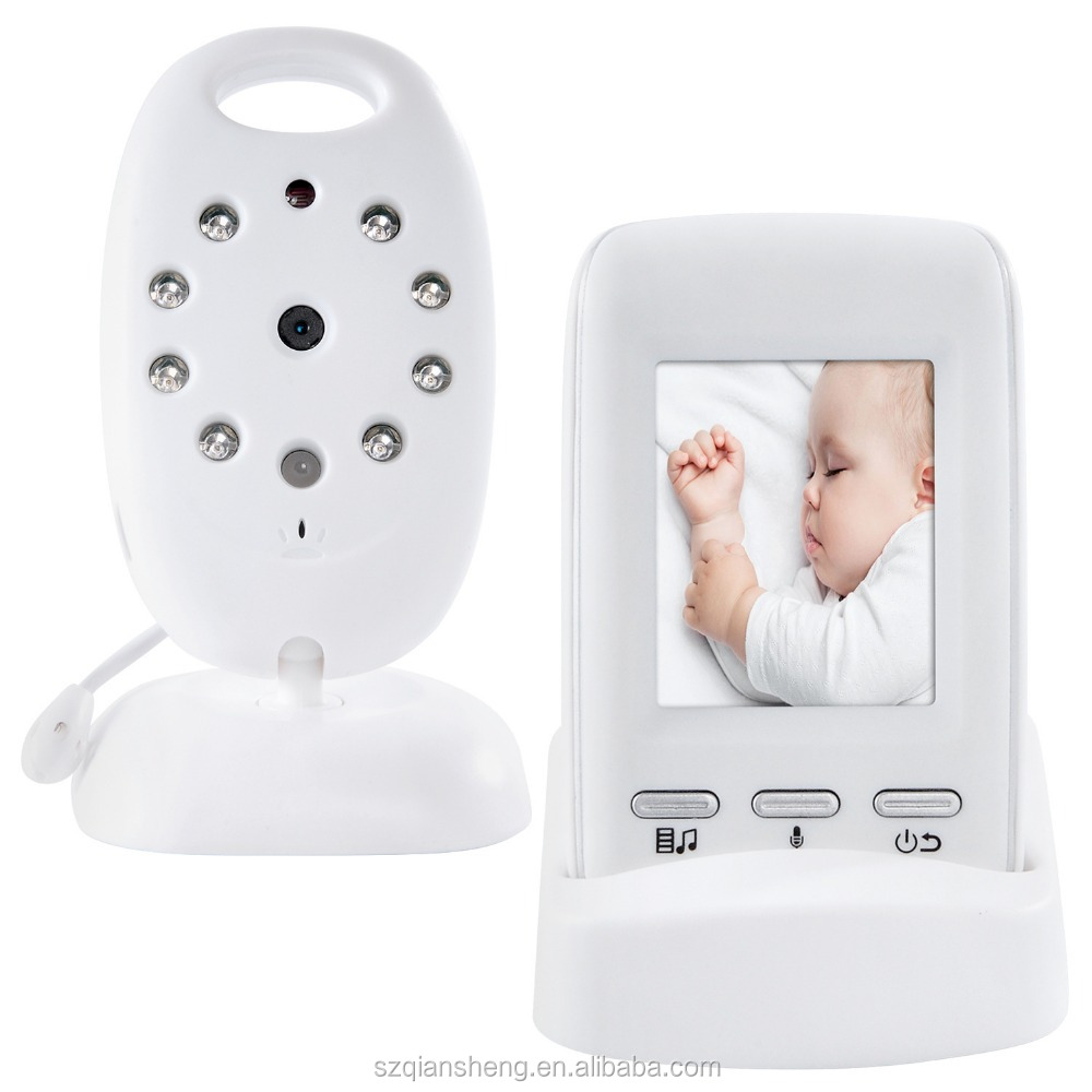 Hot sale 2.4GHZ Wireless Digital Baby video monitor with Two-way speaker