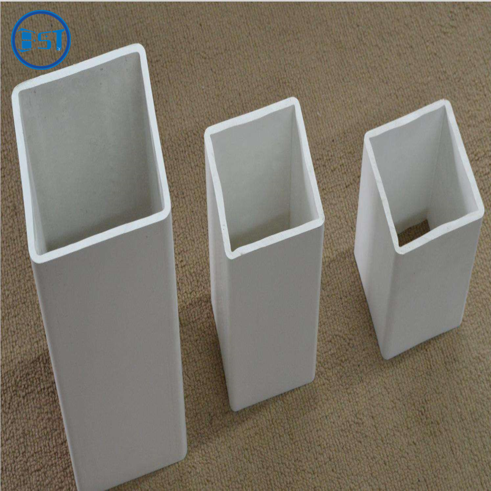 Extrusion cheap white pvc square pipe